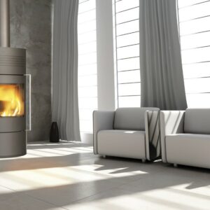 Ilam gris avec accumulateur