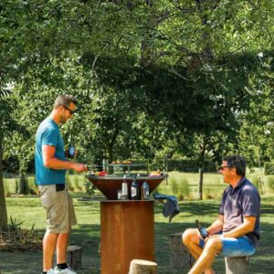 Plancha Actuel Outdoor / Rondo 825 et 980 Flammes de Jade Saint-Brévin-Les-Pins