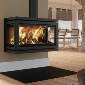 Fonte Flamme - Poêles à bois Vidar Triple Large Wall