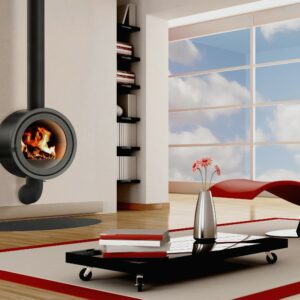 Poêles à bois Odin Front Wall