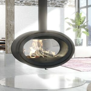 Fonte Flamme - Poêles à bois Oval Tunnel Fixed