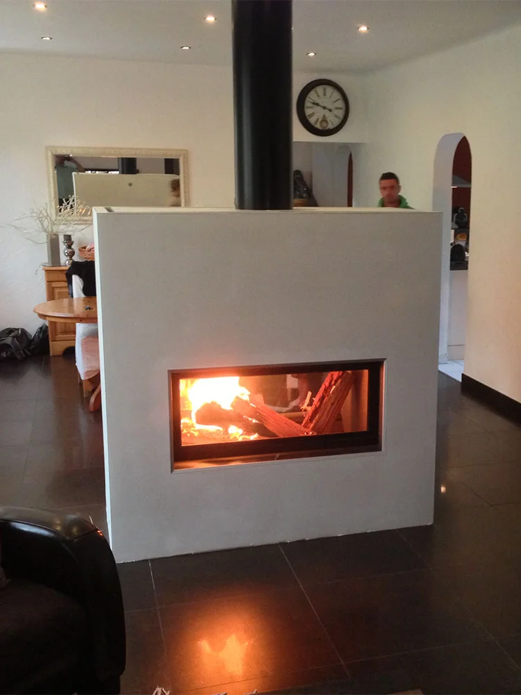 Installation insert Bois Bouguenais