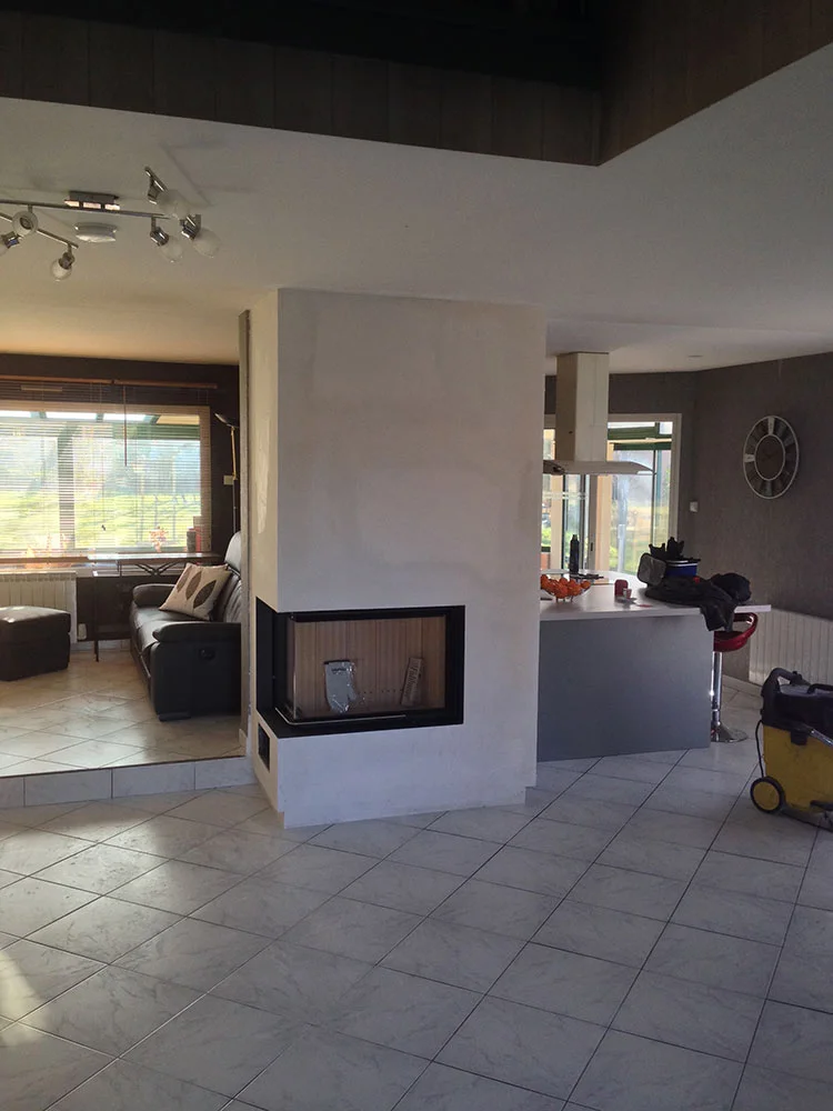 Installation insert bois à La Baule escoublac