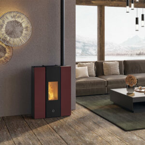 Poele-a-pellet-etanche-canalisable-Edilkamin-EK63-Gotha 70 Evo