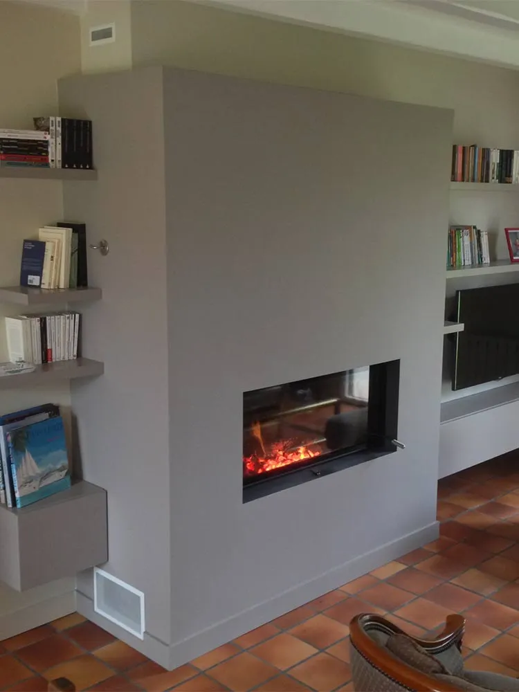 insert-bois-vue Flammes de Jade