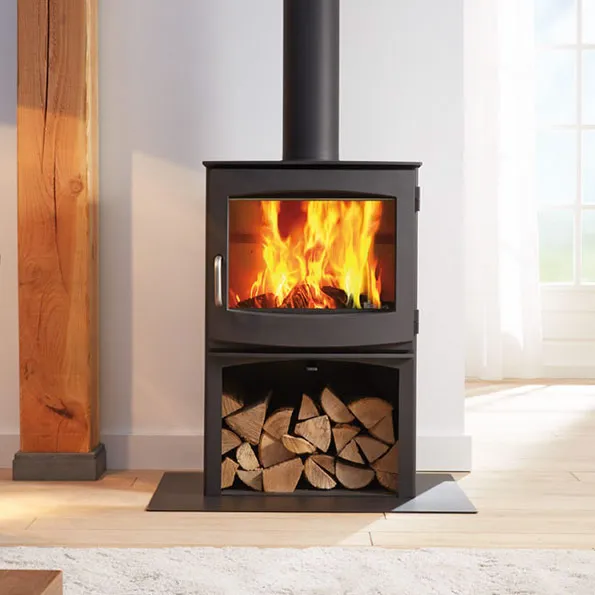 poele-a-bois-ivar-8-store Fonte Flamme