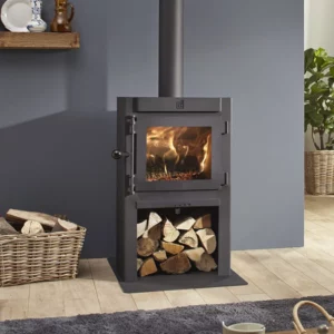 Poêle à bois Fonte Flamme Jannik Médium High