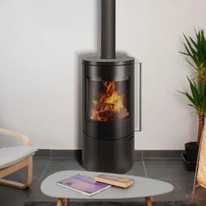 poele-a-bois-karbon fonte flamme