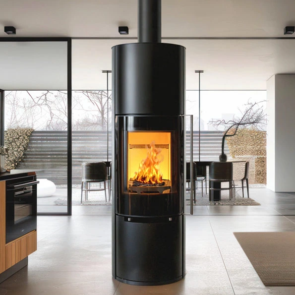 poele-a-bois-linia fonte flamme