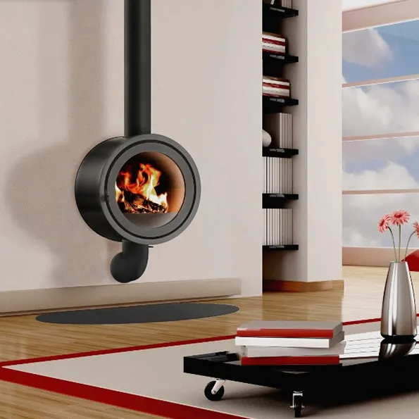 poeles-a-bois-odin-front-wall fonte flamme
